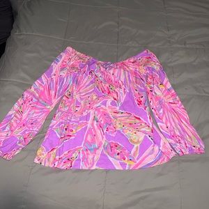 Lilly Pulitzer strapless top size medium